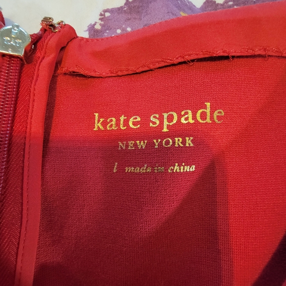 Kate Spade Red Mini Dress - Picture 2 of 4